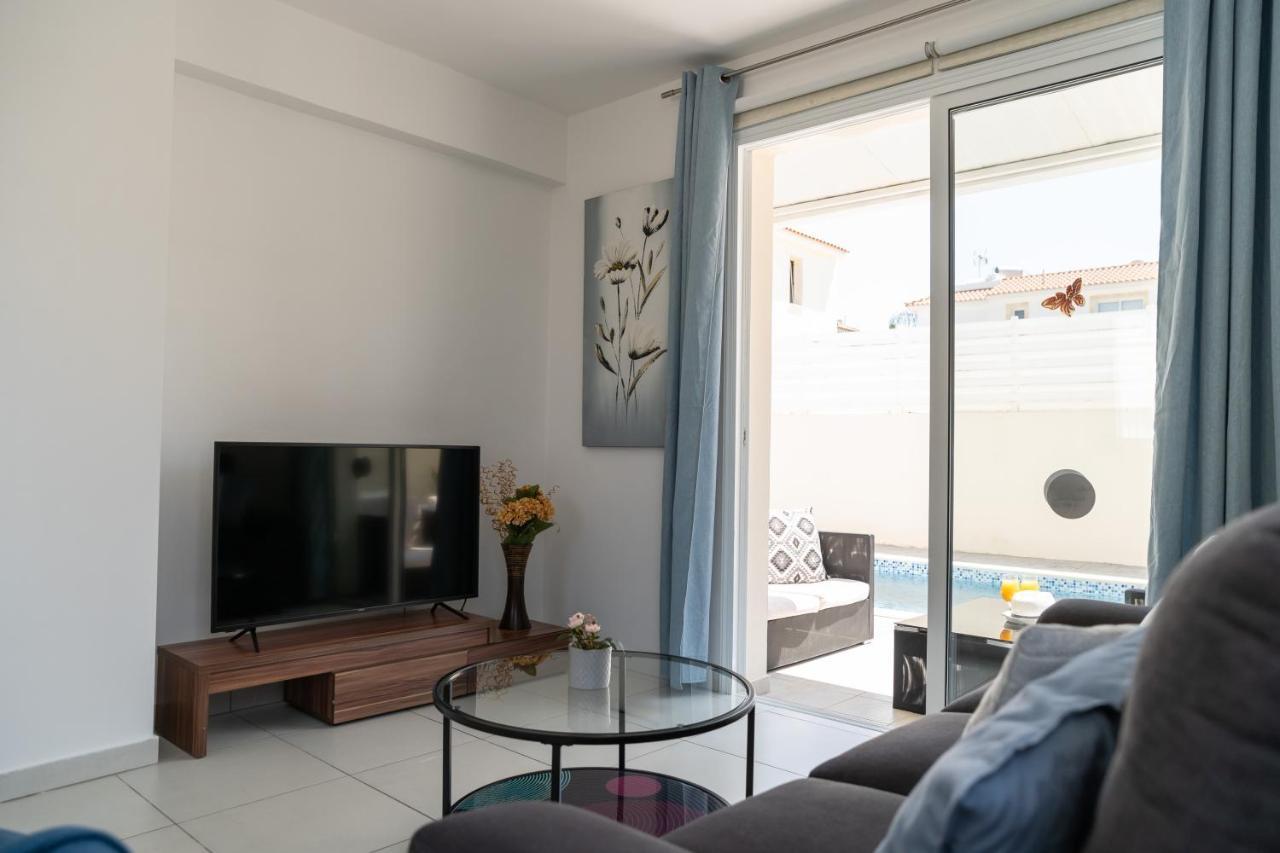 Dafni Villa Ekaterina 3 Bdrm โปรทาราส ภายนอก รูปภาพ