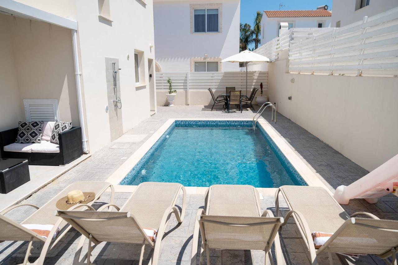Dafni Villa Ekaterina 3 Bdrm โปรทาราส ภายนอก รูปภาพ