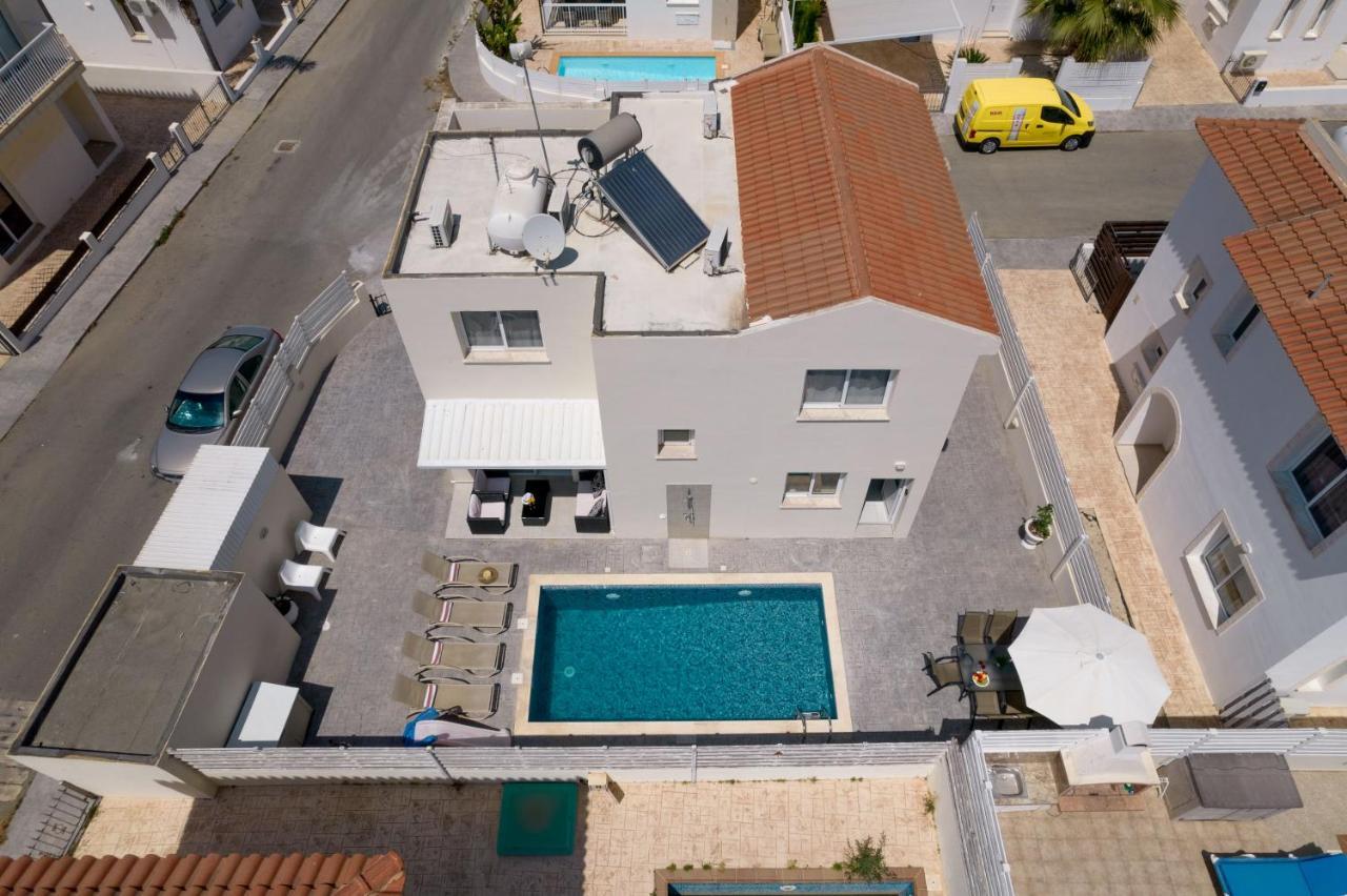 Dafni Villa Ekaterina 3 Bdrm โปรทาราส ภายนอก รูปภาพ