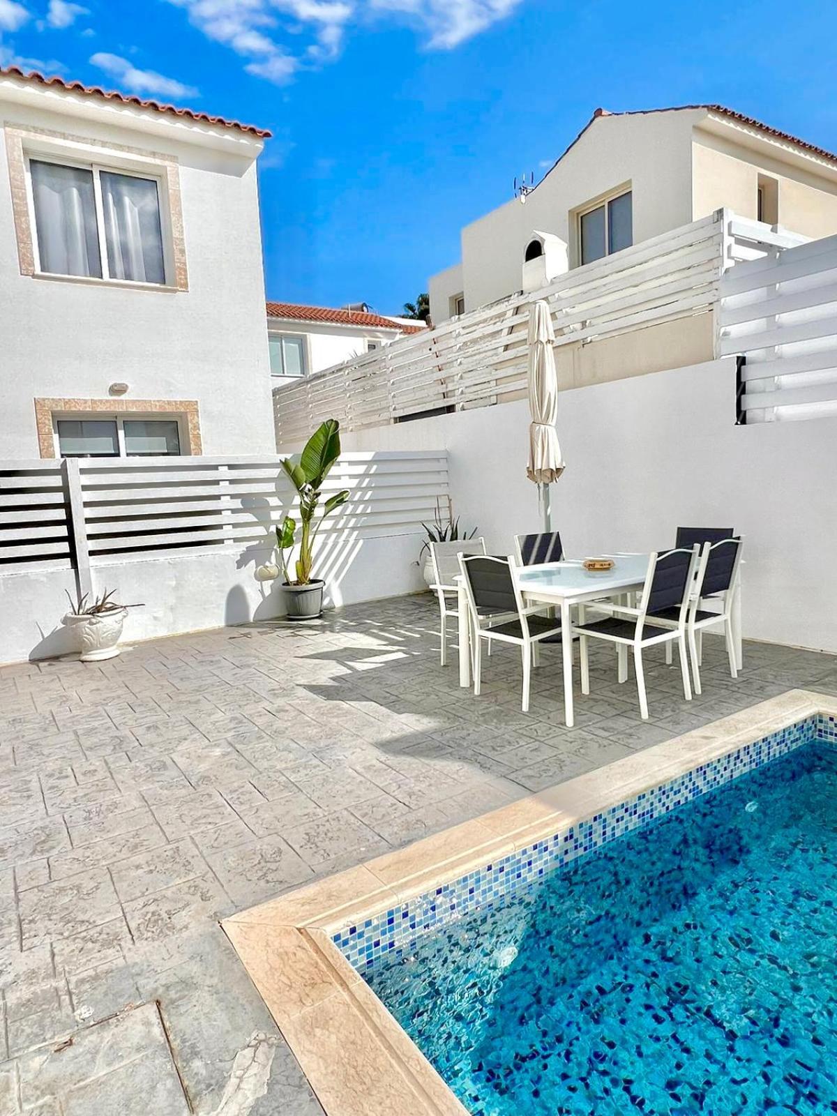 Dafni Villa Ekaterina 3 Bdrm โปรทาราส ภายนอก รูปภาพ