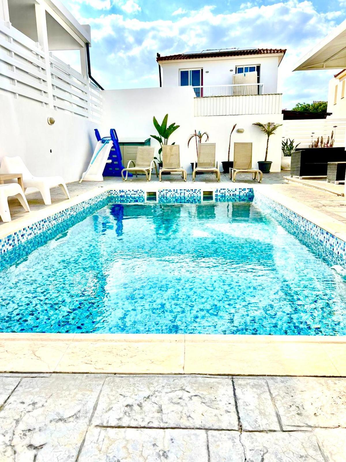 Dafni Villa Ekaterina 3 Bdrm โปรทาราส ภายนอก รูปภาพ